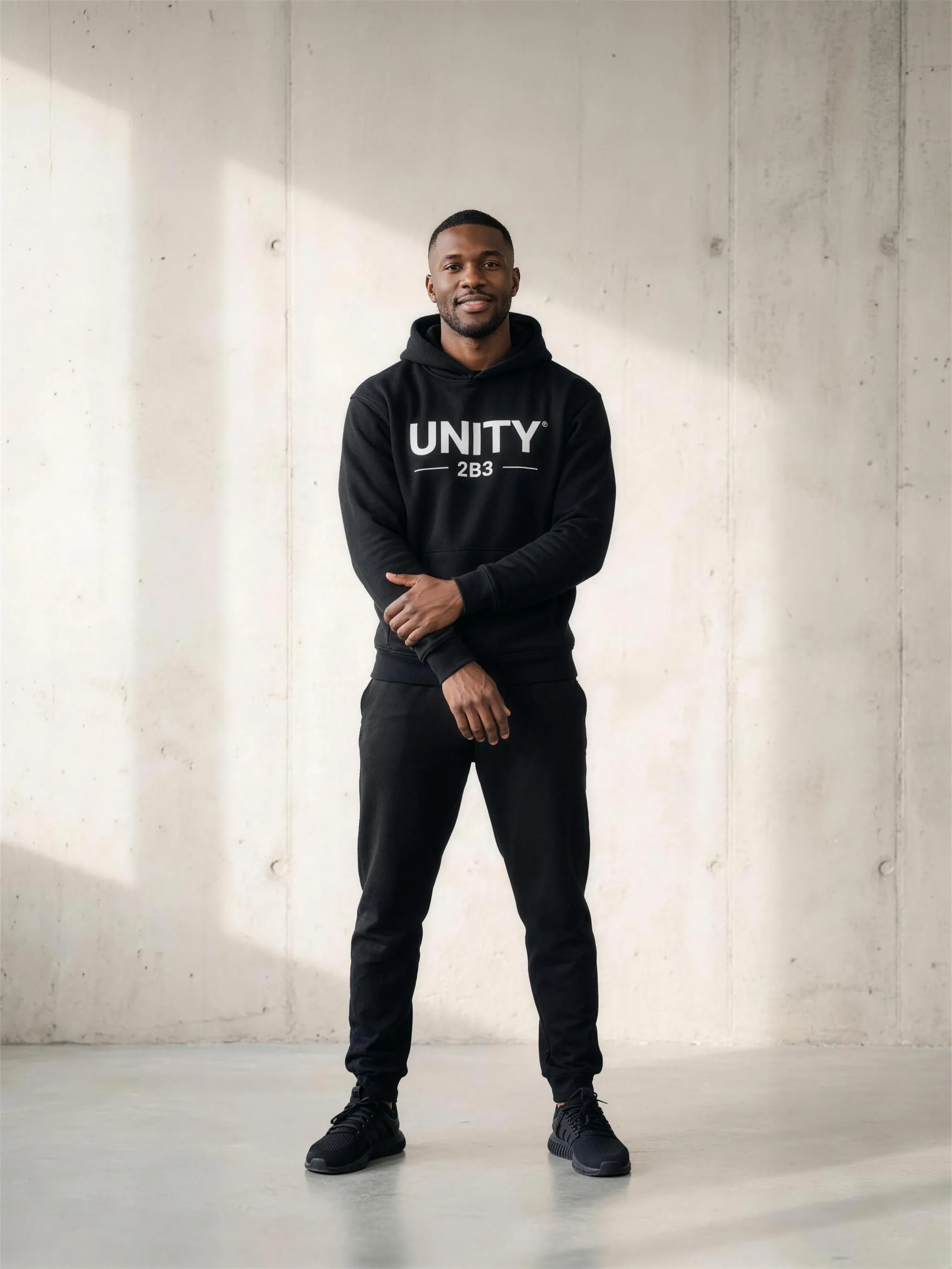 Men wearing UNITY 2B3 apparel